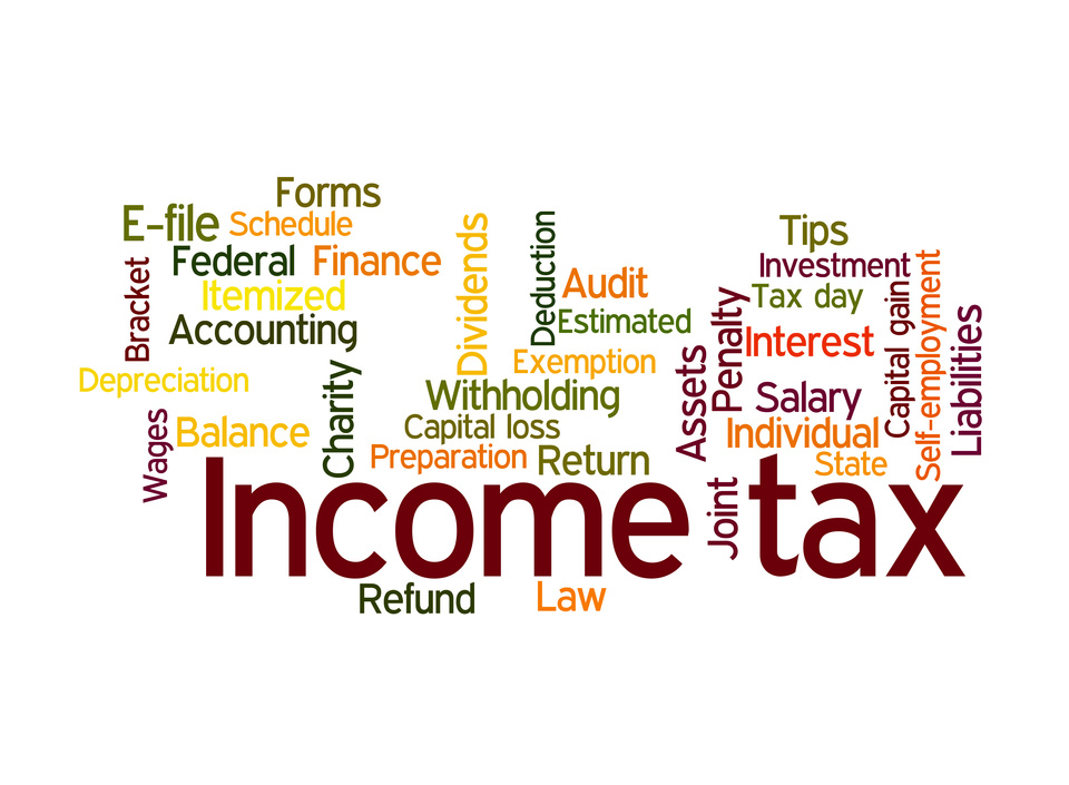 Income tax words